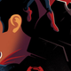Illustration for article titled The Gangs All Here in This Vibrant Poster for iBatman v Superman/i